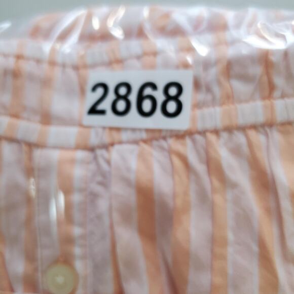 LOFT Dress Womens 2XL Striped Midi Summer Pockets Modal Casual Flowy Lightweight - Picture 11 of 11